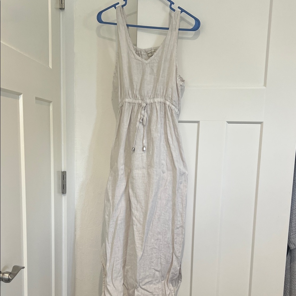 Terzo Millennio Linen Maxi Dress. EXCELLENT CONDITION. Never Worn